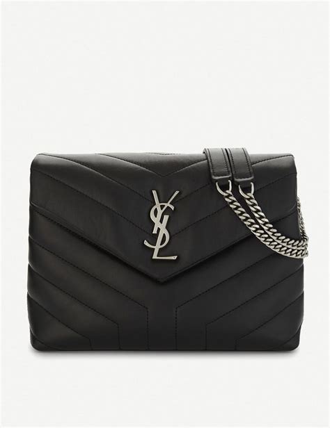 tracolla nera ysl|Borse Saint Laurent .